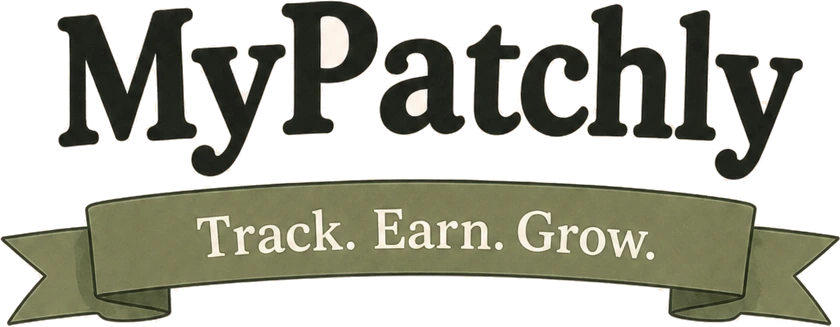 MyPatchly. Earn. Track. Grow.